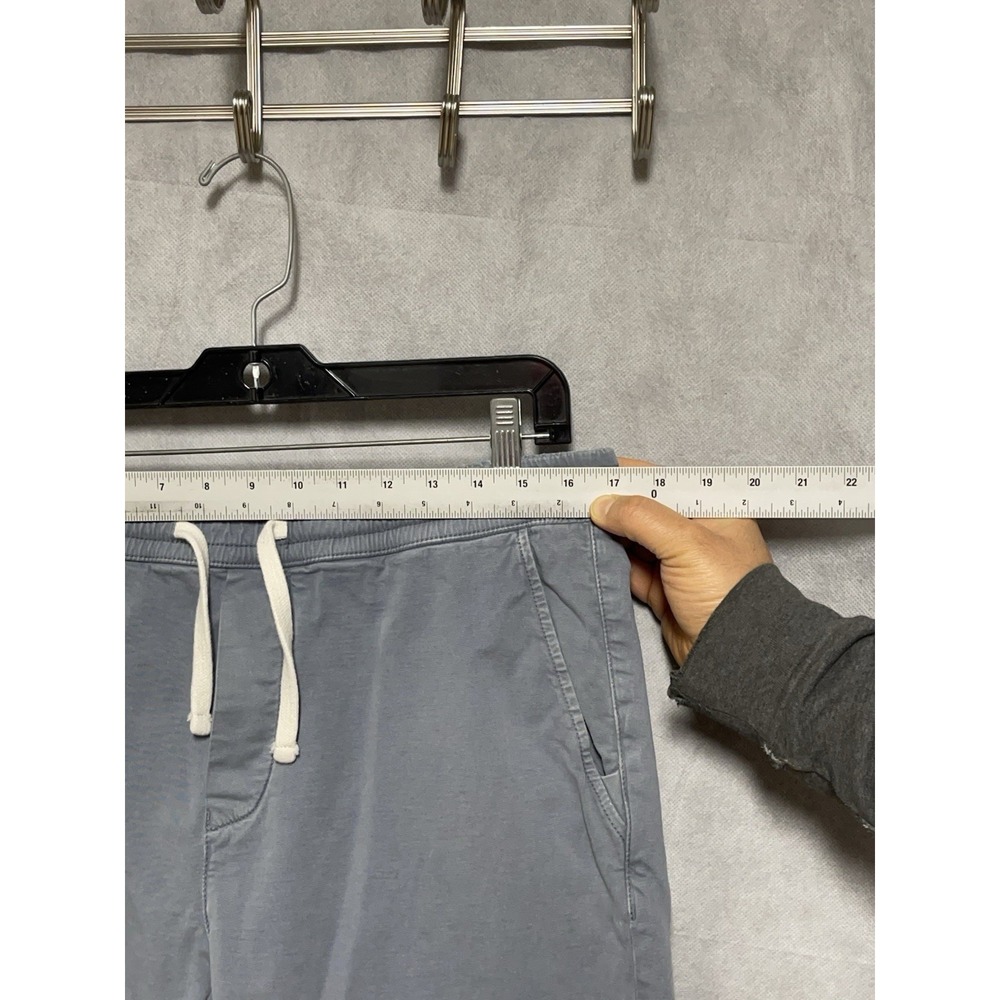 Marine Layer Pants Men L Saturday Slim Straight Twill Pull On Chino Drawstrings - Picture 3 of 11